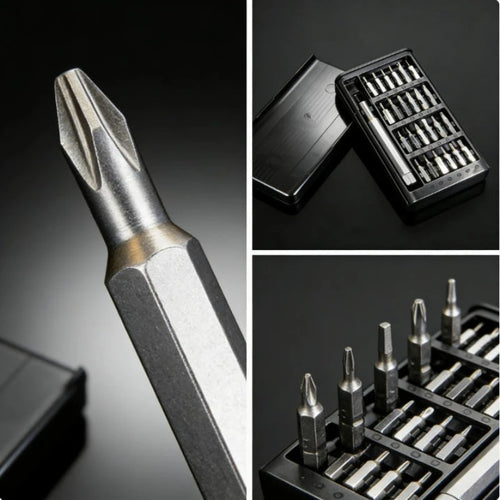 25 in 1 mini screwdriver set, including multiple screwdriver heads, suitable for all electronic products
